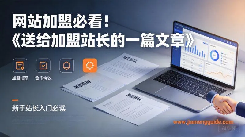 网站加盟必看!《送给加盟站长的一篇文章》-海豚优课资源库