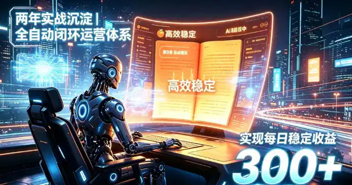 两年实战沉淀|全自动闭环运营体系,实现每日稳定收益300+【揭秘】-海豚优课资源库