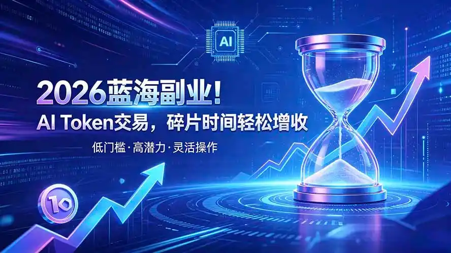 AI Token算力赛道!普通人可入局的数字副业-海豚优课资源库