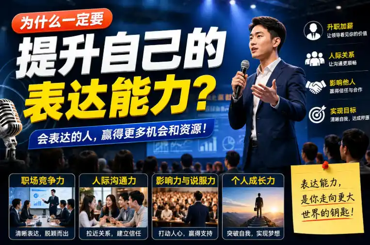 付费文章:为什么一定要提升自己的表达能力?-海豚优课资源库