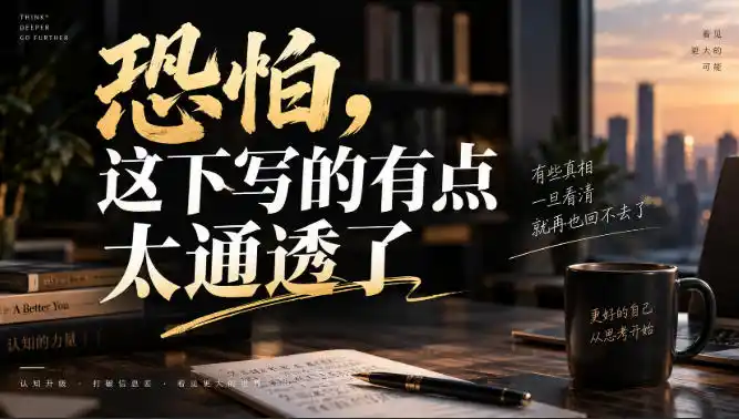 灏泽叔最新付费文章:恐怕,这下写的有点太通透了-海豚优课资源库