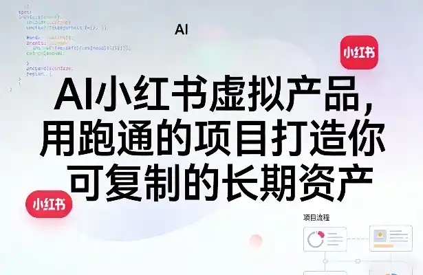 AI小红书虚拟产品，用跑通的项目打造你可复制的长期资产(更新0902)-海豚优课资源库