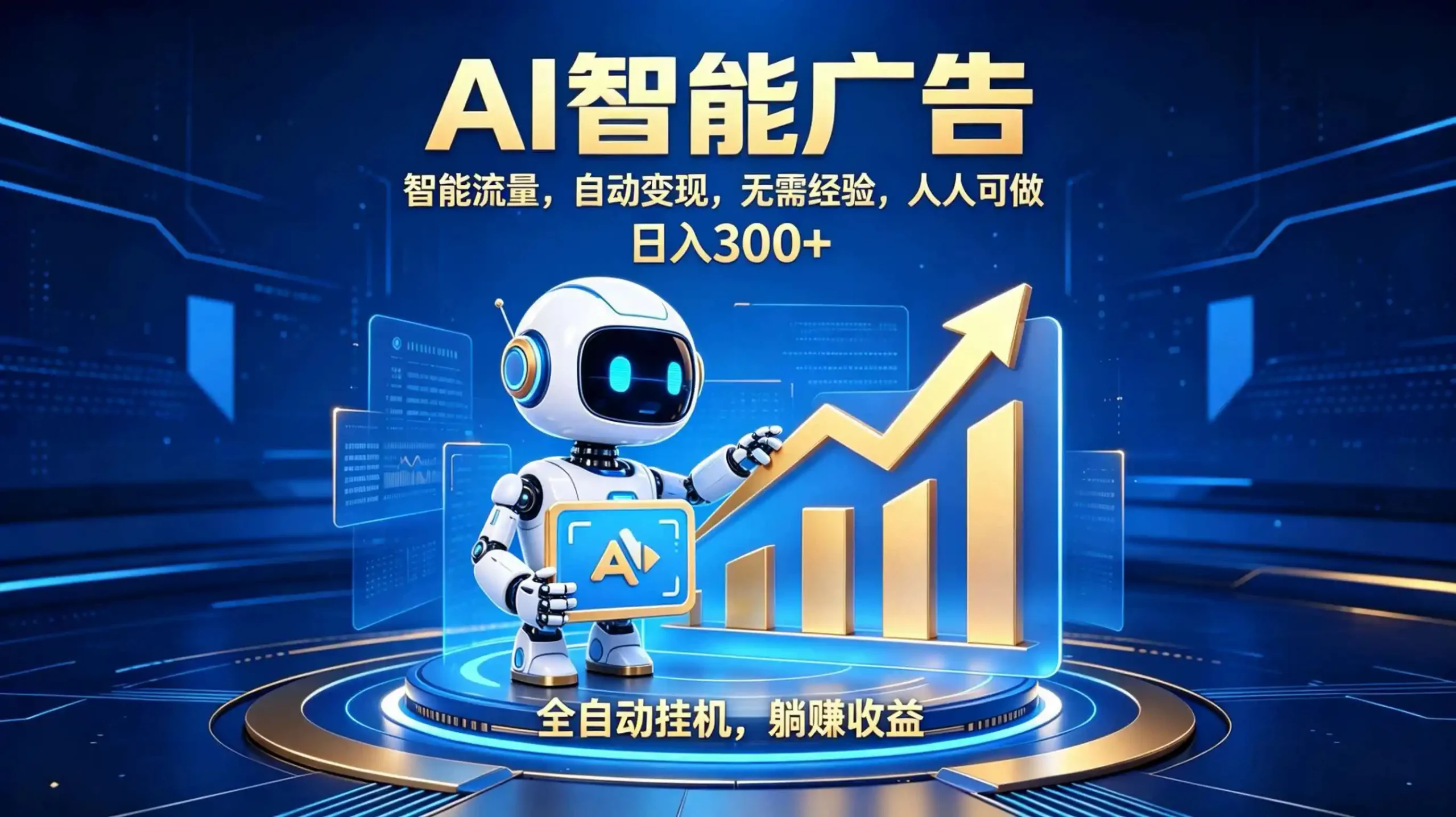 轻资产新赛道,全自动AI广告,打造持续收益-海豚优课资源库