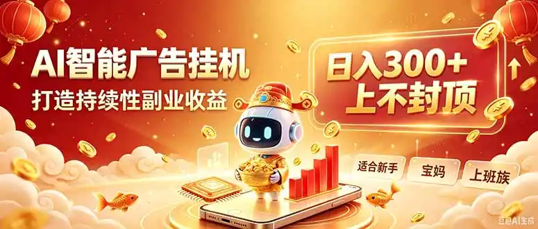 告别手动干活！AI自动化，解锁线上被动收益-海豚优课资源库